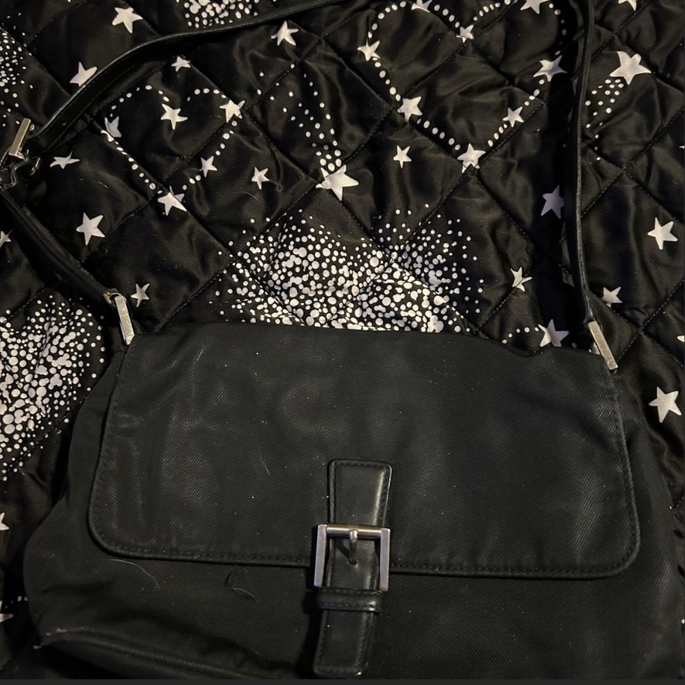 Coach Nylon Elegant Black Shoulder Bag